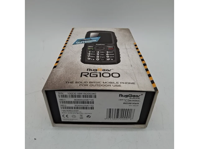 2x telefoon, ruggear, rg100 black - afbeelding 4 van  4