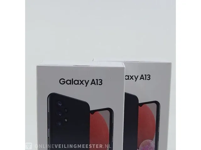 2x telefoon samsung, galaxy a13 sm-a137f 128gb black - afbeelding 3 van  8