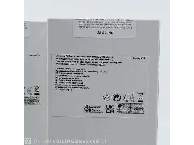 2x telefoon samsung, galaxy a13 sm-a137f 128gb black - afbeelding 6 van  8