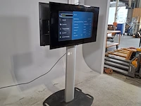 2x televisie op standaard , samsung, ue46f5000aw - afbeelding 3 van  10