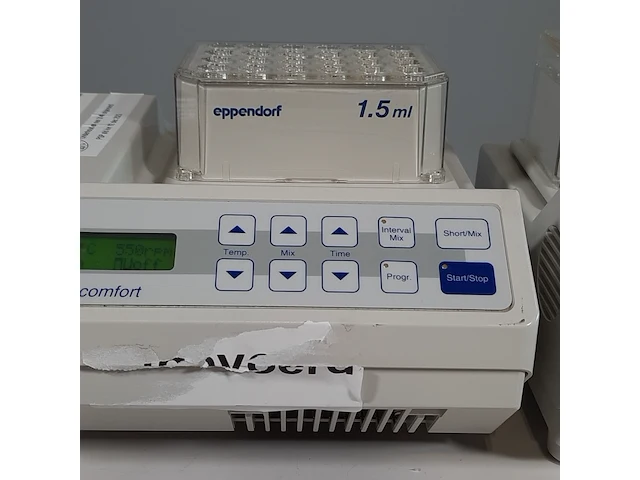 2x thermomixer, eppendorf, thermomixer comfort / compact - afbeelding 4 van  9