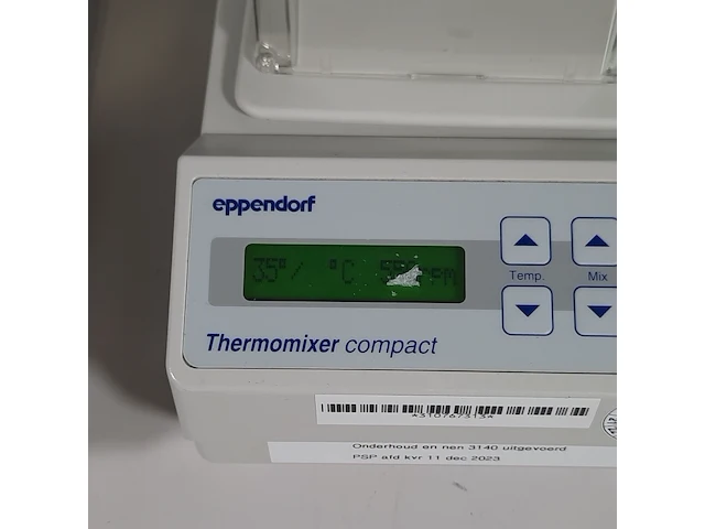 2x thermomixer, eppendorf, thermomixer comfort / compact - afbeelding 9 van  9