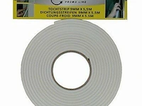 2x tochtstrip rol 5,5meter - afbeelding 1 van  1