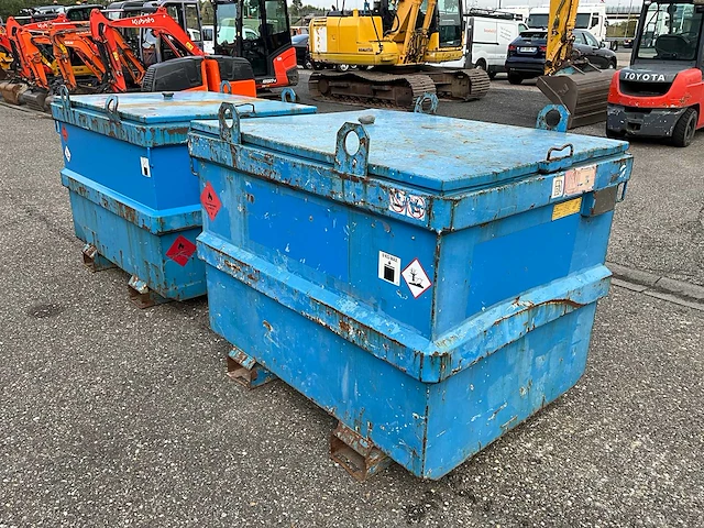 2x tolsma 1000l brandstoftank - afbeelding 11 van  13