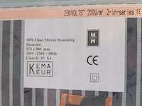 2x toogspiegel, martens design - afbeelding 4 van  5