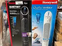 2x torenventilator honeywell, quietset - afbeelding 1 van  5