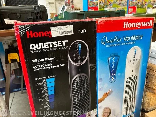 2x torenventilator honeywell, quietset - afbeelding 2 van  5