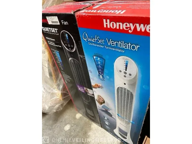 2x torenventilator honeywell, quietset - afbeelding 5 van  5