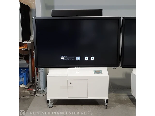 2x touch screen monitor op verrijdbare standaard ctouch, ct65led80b20piruhd - afbeelding 6 van  13