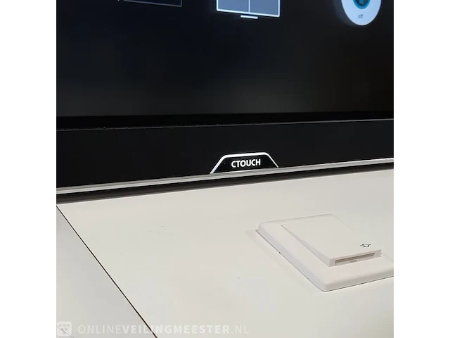 2x touch screen monitor op verrijdbare standaard ctouch, ct65led80b20piruhd - afbeelding 10 van  13