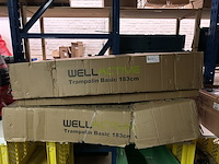 2x trampoline 183 cm wellactive - afbeelding 5 van  8