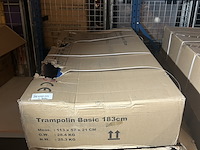 2x trampoline 183 cm - afbeelding 1 van  3
