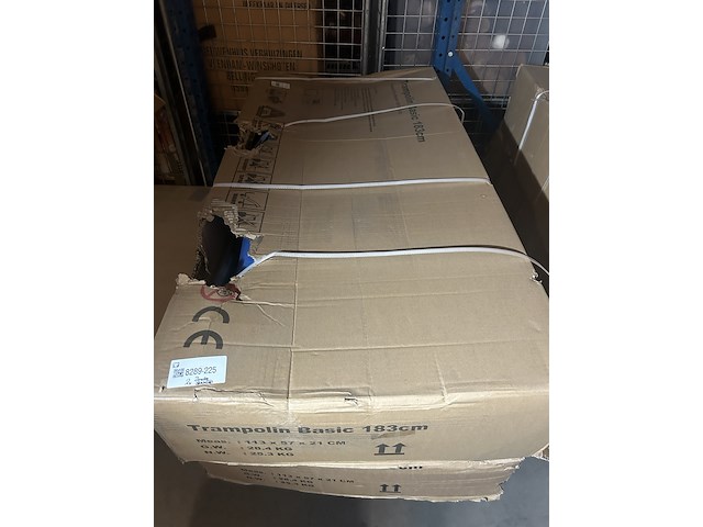 2x trampoline 183 cm - afbeelding 2 van  3