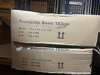 2x trampoline 183 cm - afbeelding 3 van  3