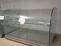 2x transparante display vitrine, combisteel , model 7487.0240 - afbeelding 2 van  5