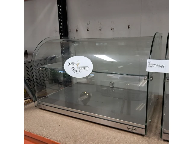 2x transparante display vitrine, combisteel , model 7487.0240 - afbeelding 3 van  5