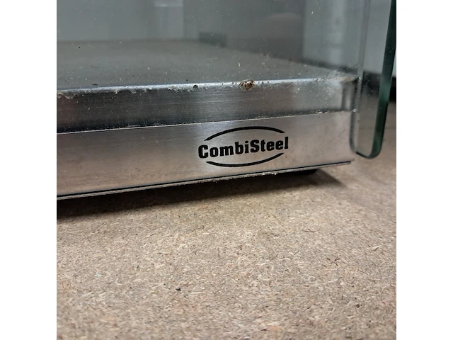 2x transparante display vitrine, combisteel , model 7487.0240 - afbeelding 4 van  5