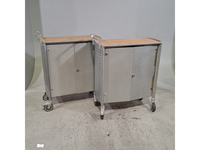 2x trolley, fetra - afbeelding 1 van  9