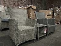 2x tuinstoel met 1x tafel w.o. denza - afbeelding 1 van  7