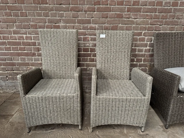 2x tuinstoel verstelbaar denza - afbeelding 1 van  5