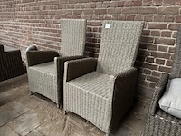 2x tuinstoel verstelbaar denza - afbeelding 2 van  5