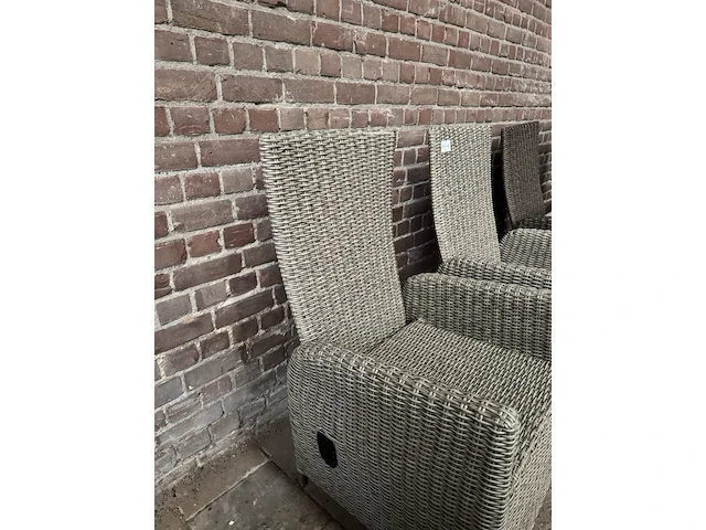 2x tuinstoel verstelbaar denza - afbeelding 3 van  5