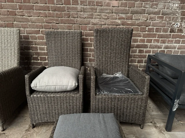 2x tuinstoel verstelbaar met 1x tafel - afbeelding 1 van  6