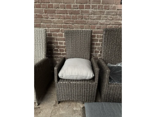 2x tuinstoel verstelbaar met 1x tafel - afbeelding 3 van  6