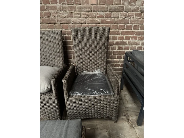 2x tuinstoel verstelbaar met 1x tafel - afbeelding 4 van  6