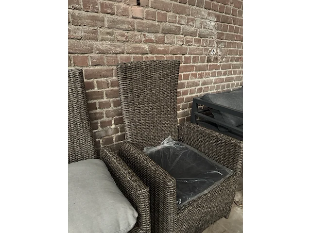 2x tuinstoel verstelbaar met 1x tafel - afbeelding 5 van  6