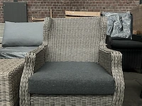 2x tuinstoel verstelbaar met 1x tafel - afbeelding 2 van  9