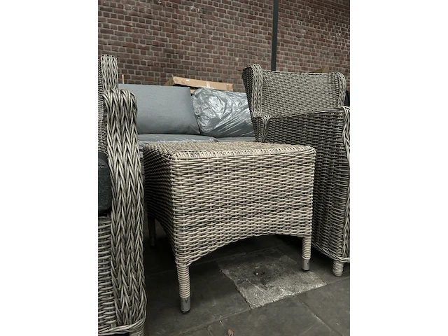 2x tuinstoel verstelbaar met 1x tafel - afbeelding 4 van  9