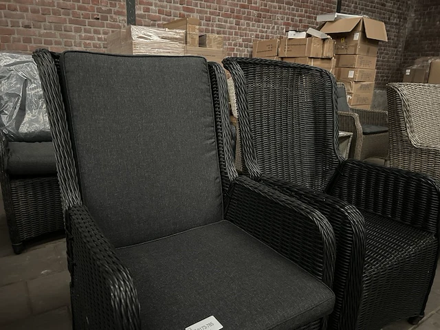 2x tuinstoel verstelbaar sivara furniture - afbeelding 3 van  7