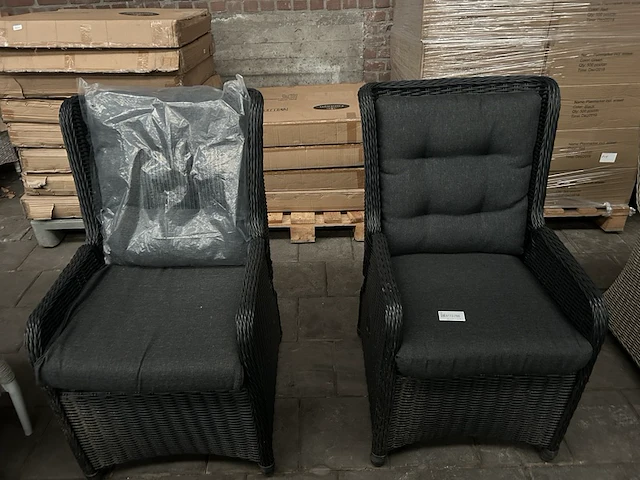 2x tuinstoel verstelbaar sivara furniture - afbeelding 1 van  8