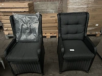 2x tuinstoel verstelbaar sivara furniture - afbeelding 1 van  8