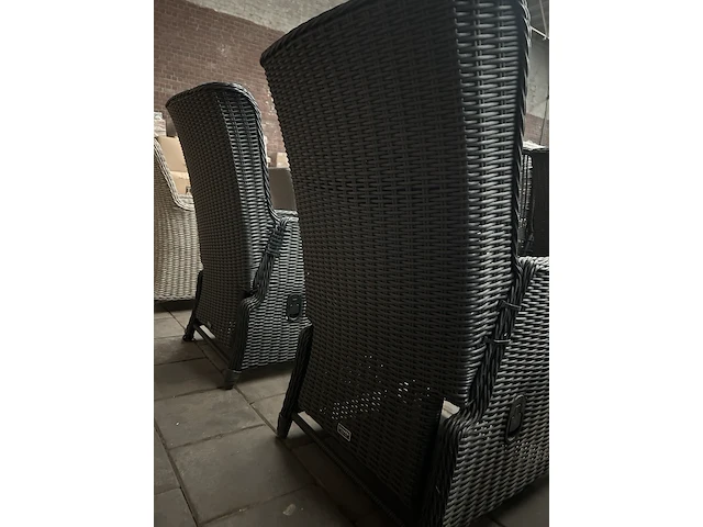2x tuinstoel verstelbaar sivara furniture - afbeelding 7 van  8
