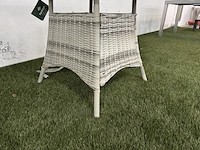 2x tuintafel 100 cm fonteyn, toronto, mixed grey - afbeelding 5 van  5