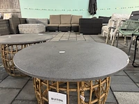 2x tuintafel, bijzettafel dxh 75x46 cm - afbeelding 4 van  6