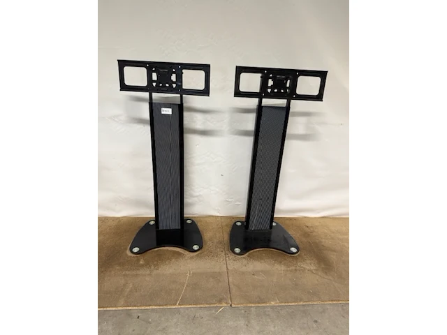 2x tv stand vm, st91, zwart - afbeelding 1 van  3