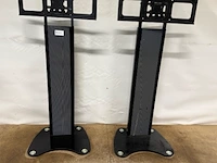2x tv stand vm, st91, zwart - afbeelding 1 van  3