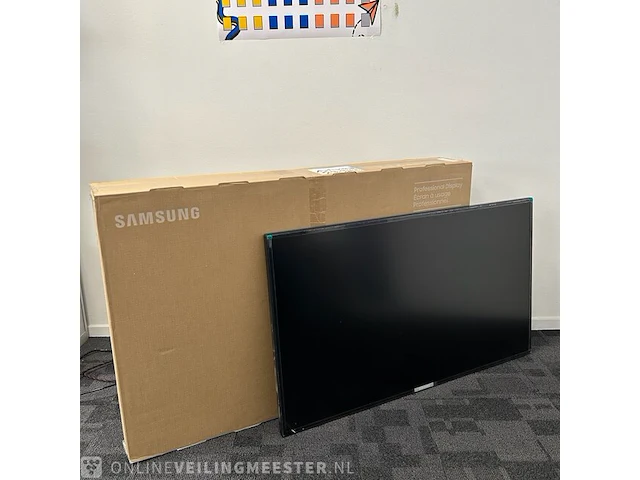 2x tv/monitor samsung , 46 inch full hd, zwart - afbeelding 1 van  7