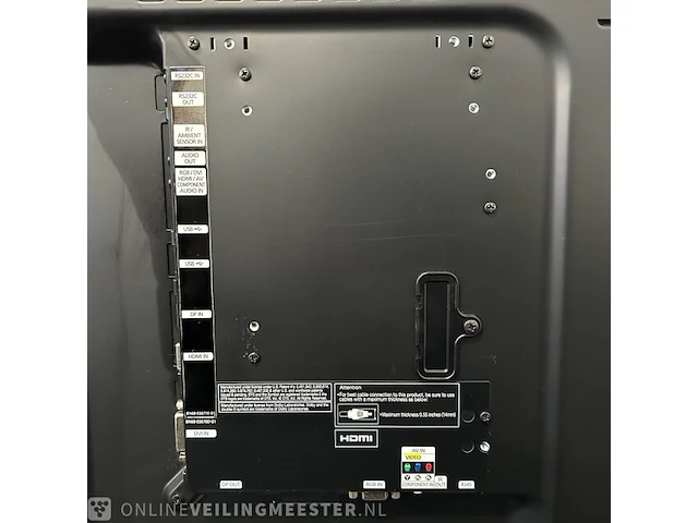 2x tv/monitor samsung , 46 inch full hd, zwart - afbeelding 7 van  7