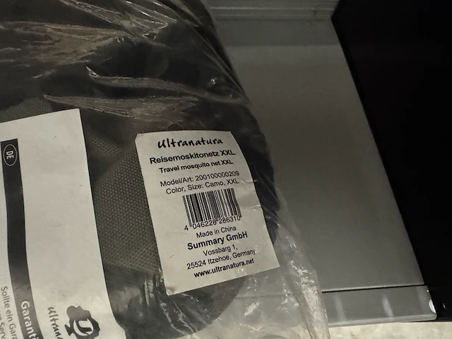 2x tweepersoons muskietennet ultranatura - afbeelding 2 van  2