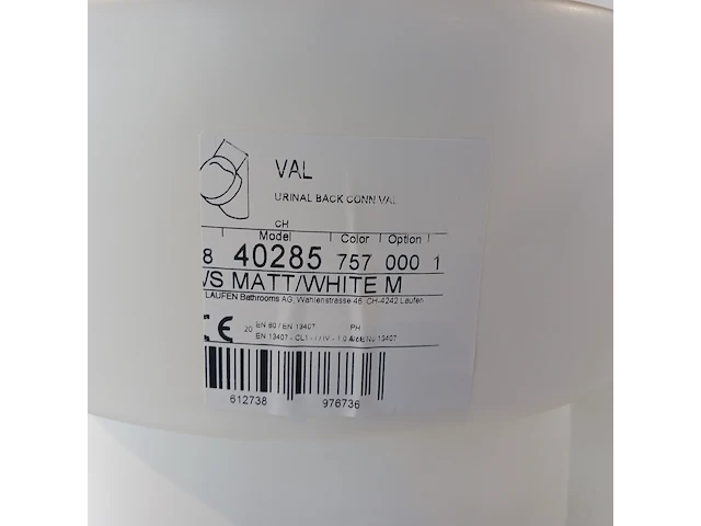 2x urinoir, laufen, matwit - afbeelding 6 van  9
