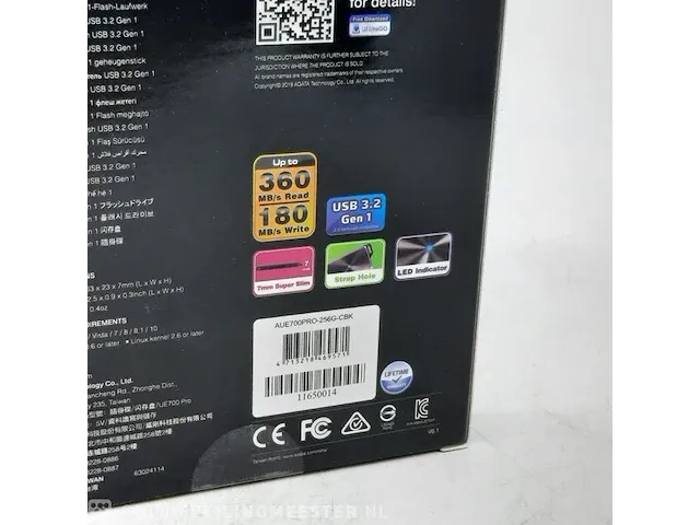 2x usb flash drive adata, ue700 pro usb 3.2 256gb - afbeelding 6 van  8