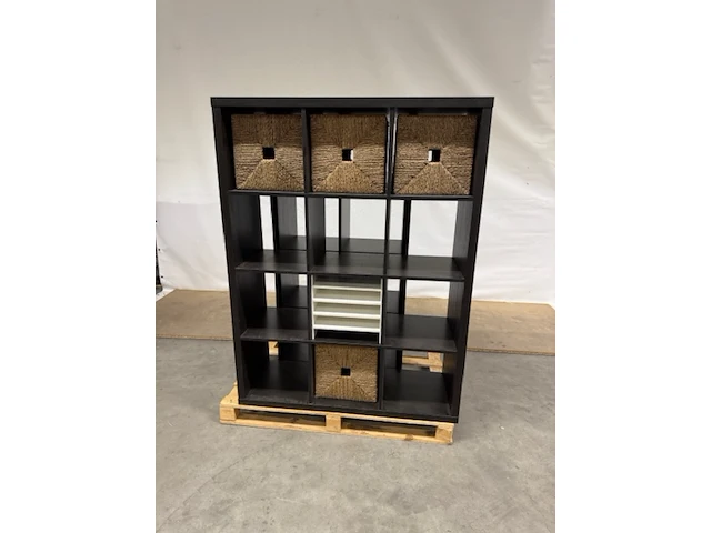 2x vakkenkast ikea, bruin - afbeelding 2 van  5