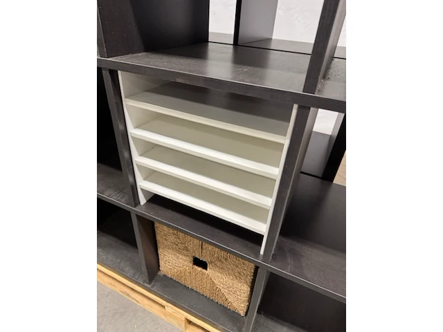 2x vakkenkast ikea, bruin - afbeelding 4 van  5