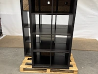 2x vakkenkast ikea, bruin - afbeelding 5 van  5