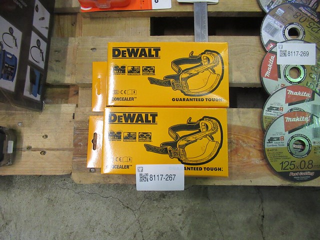 2x veiligheidsbril dewalt, dpg82-11d - afbeelding 2 van  2