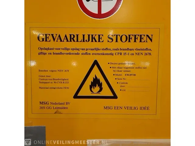 2x veiligheidskast msg, f30.197.90 - afbeelding 9 van  13